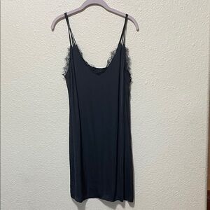 Kendall And Kylie Women's Black Nightie. NWT. Size Large.